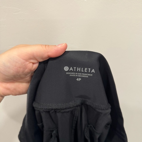 Athleta Sutton Jogger Pants Black Size 4 Petite Athleisure - Picture 6 of 8